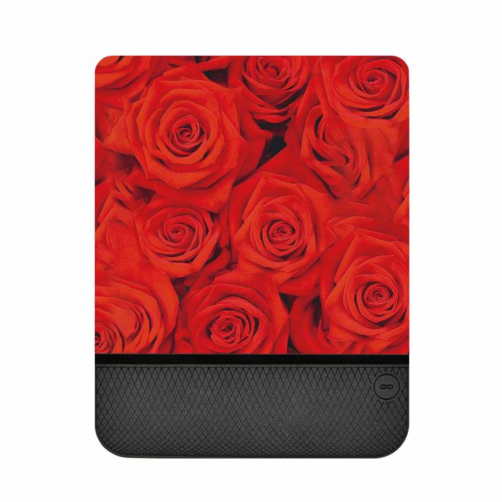 ماوس پد ماهوت مدل SML- Red-Flower MAHOOT  SML-Red_Flower Mouse Pad